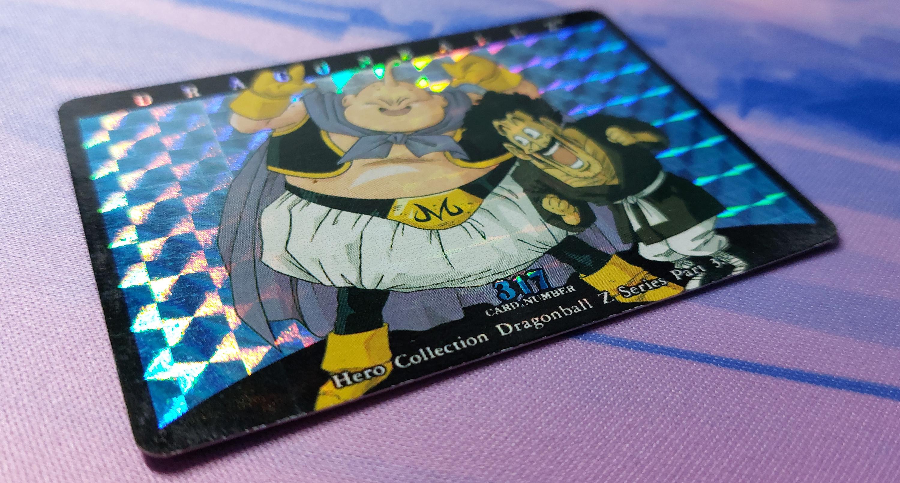 Vintage DBZ Holo Card: Dragon Ball Z Hero Collection #317 (1995