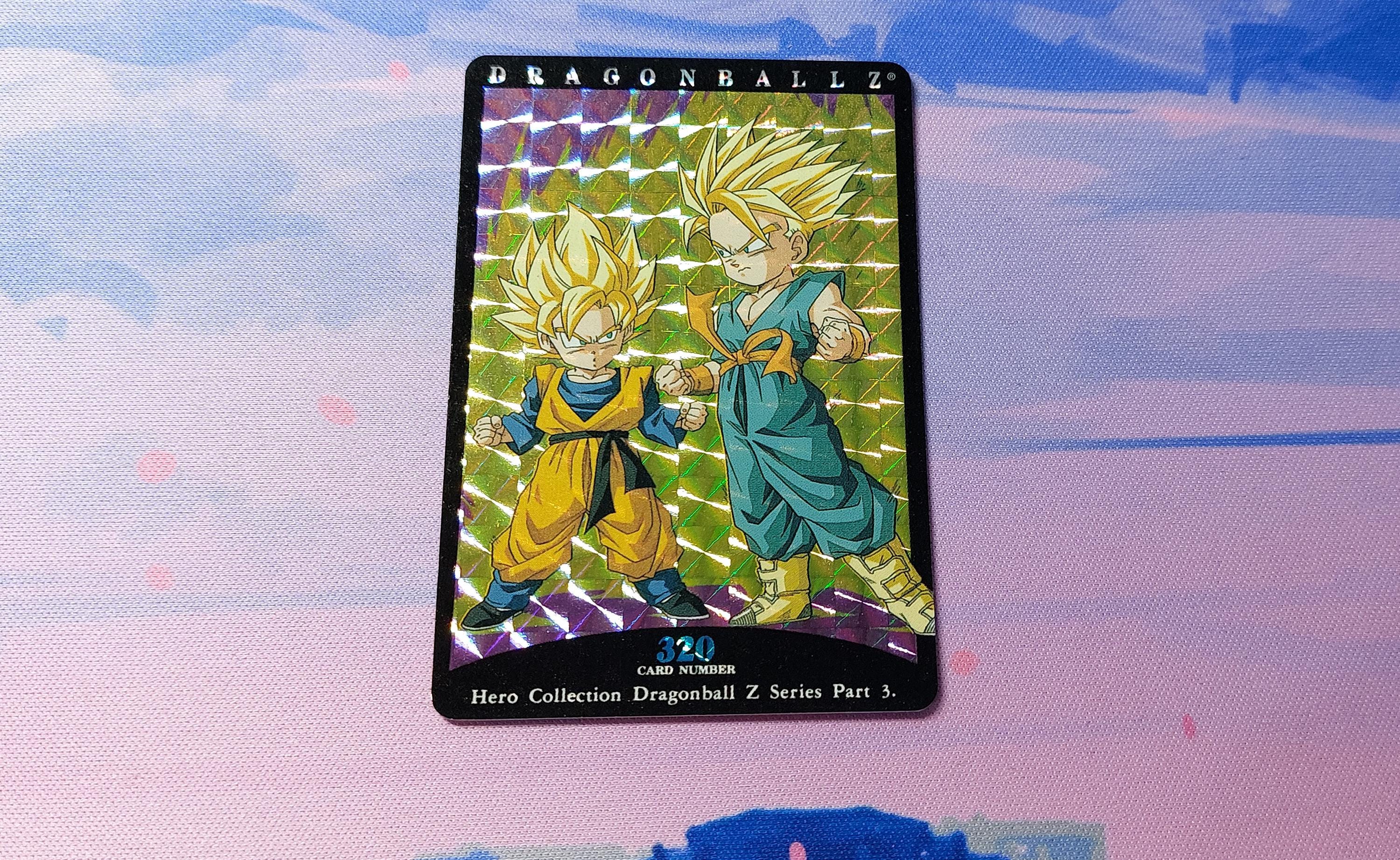 Vintage DBZ Holo Card: Dragon Ball Z Hero Collection #320 (1995