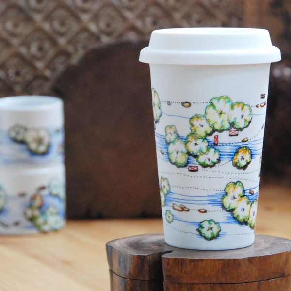 ceramic eco friendly travel mug - Jelly Hills