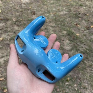 Custom painted gamecube controller back shell
