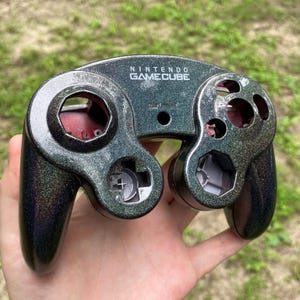 BStock rainbow colorshift gamecube controller shell