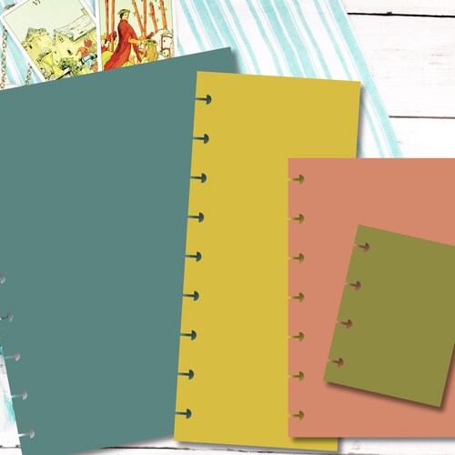 DIY Disc Bound Planner Page Templates Classic Page Classic Etsy