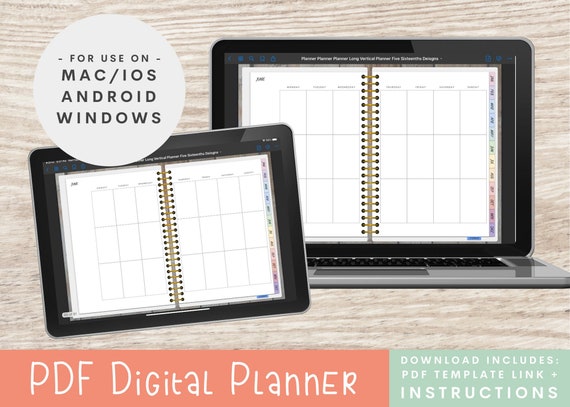 Create Digital Notebook, HOW TO DIGITALLY PLAN ON IPHONE, MACBOOK, or  IPAD! (ENG SUB)