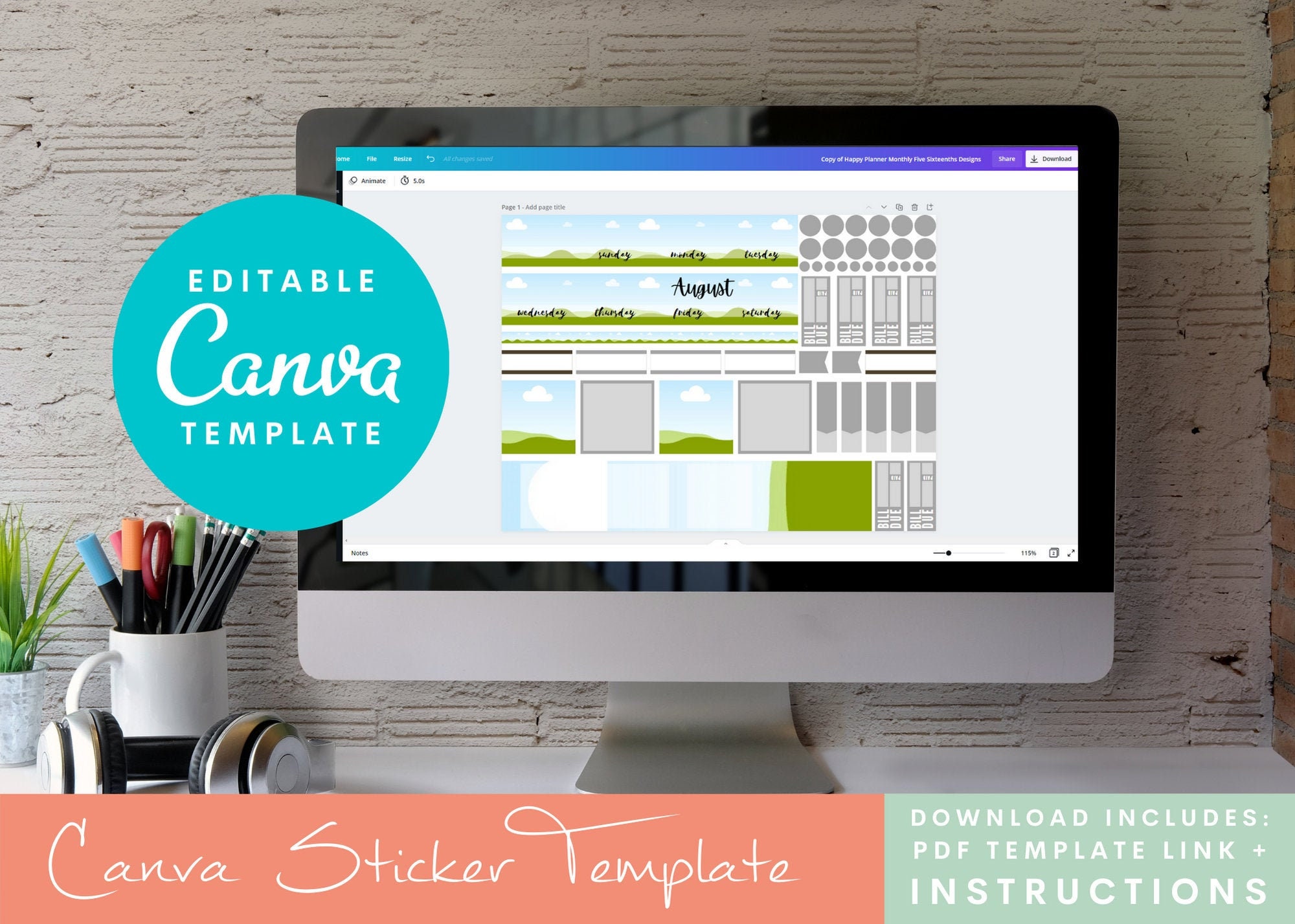 Stickers  Personalize & Order Prints from Canva