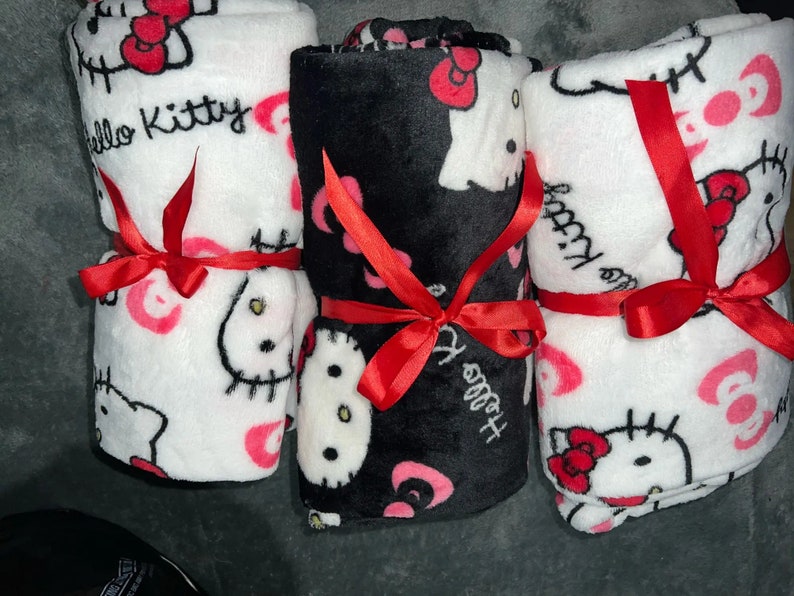 Hello Kitty Cute Couple Pyjamas, Pyjama Pants Bottoms Sanrio Gift For Her Pyjamas Womens Pants, Gift for her, Y2k pants, Baggy pants zdjęcie 2