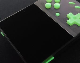 Miyoo Mini and Miyoo Mini plus -  Glow In The Dark Fluorescent hand made casted Buttons