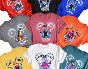 Custom Disney Villains Shirt, Villains Characters Shirt, Bad Witches Maleficent Evil Queen Shirt, Maleficent Evil Queen Ursula Cruella Shirt