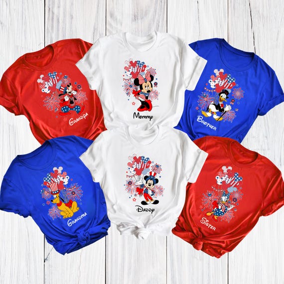 2026 Disney Patriotic Memorial Day Shirt, Disney USA Shirt, Disney 4th July Shirt, Mickey USA Shirt, Disneyland Patriotic 250 Years Shirts
