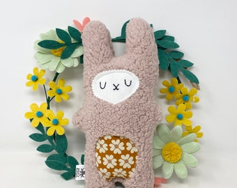 Fluffy Bunny Plush, Stuffed Rabbit, Bunny Stuffie