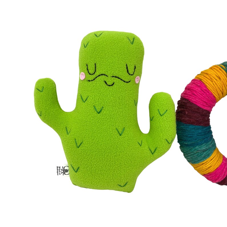 Saguaro Cactus Stuffie, Plush Cactus, Stuffed Cactus Doll for Kids and Adults, Gift for Plant Lover image 5