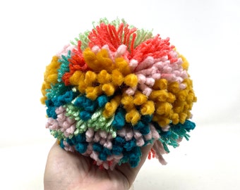 Giant 6" Pom Pom With String For Hanging 6