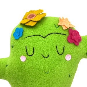 Cactus en peluche, Cactus Stuffie, Poupée de cactus en peluche pour enfants et adultes, Cadeau pour les amoureux des plantes image 4