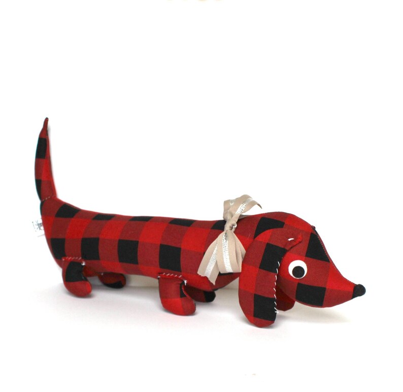 stuffed wiener dog