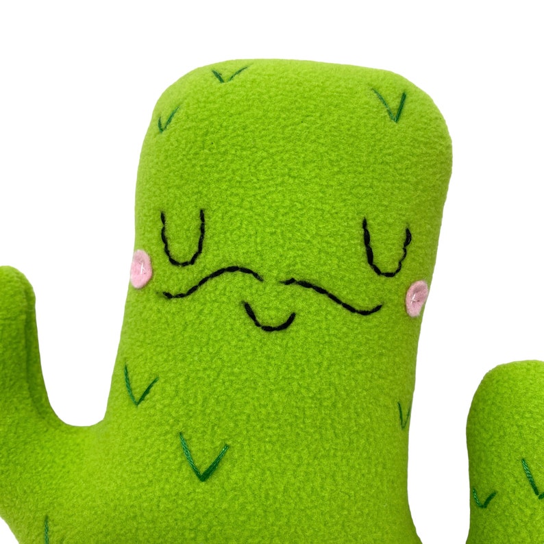 Saguaro Cactus Stuffie, Plush Cactus, Stuffed Cactus Doll for Kids and Adults, Gift for Plant Lover image 3