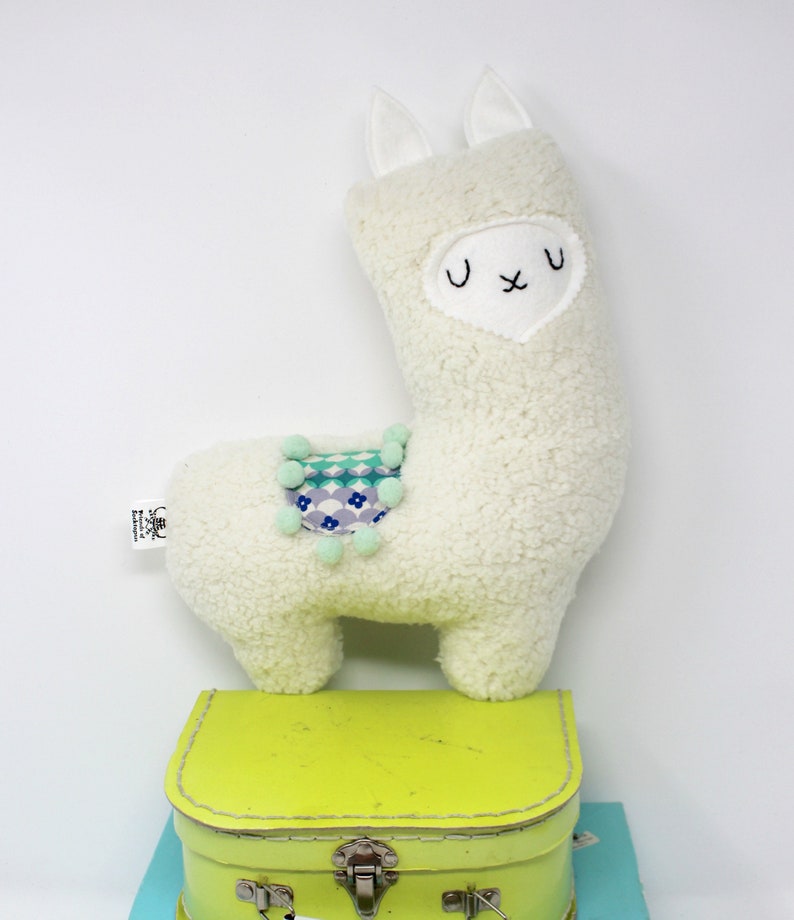cuddly llama