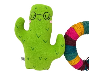 Saguaro Cactus Stuffie, Plush Cactus, Stuffed Cactus Doll for Kids and Adults, Gift for Plant Lover