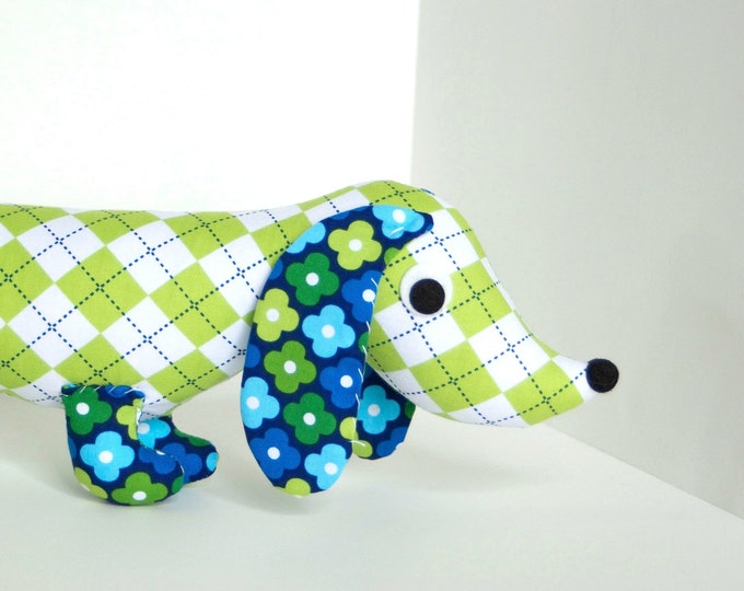 Kids Stuffed Animal Wiener Dog Plush Dachshund Toy LLOYD Etsy
