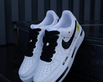 Custom Hand-Painted Air Force 1 Sneakers: Anime Street Style