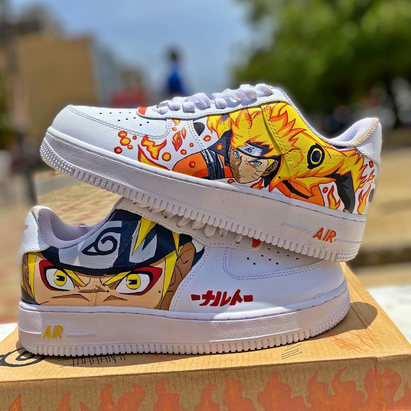 Naruto Nike Shoes Etsy