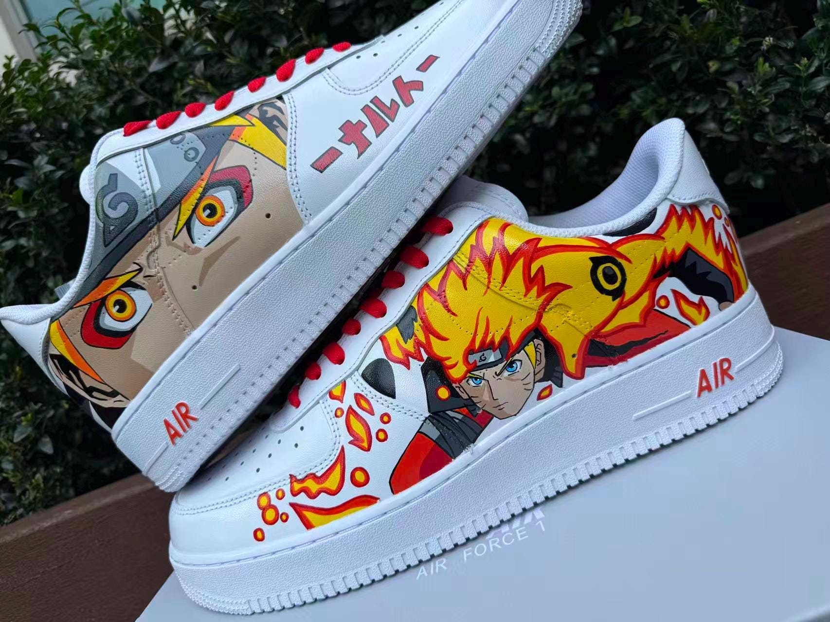Naruto custom shoes México