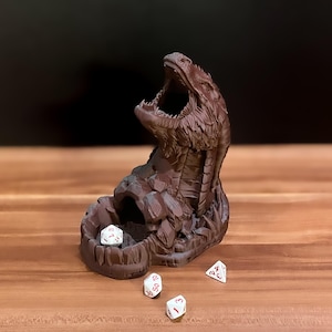 3D Printed Dragon Dice Tower: D&D Tabletop Roleplaying