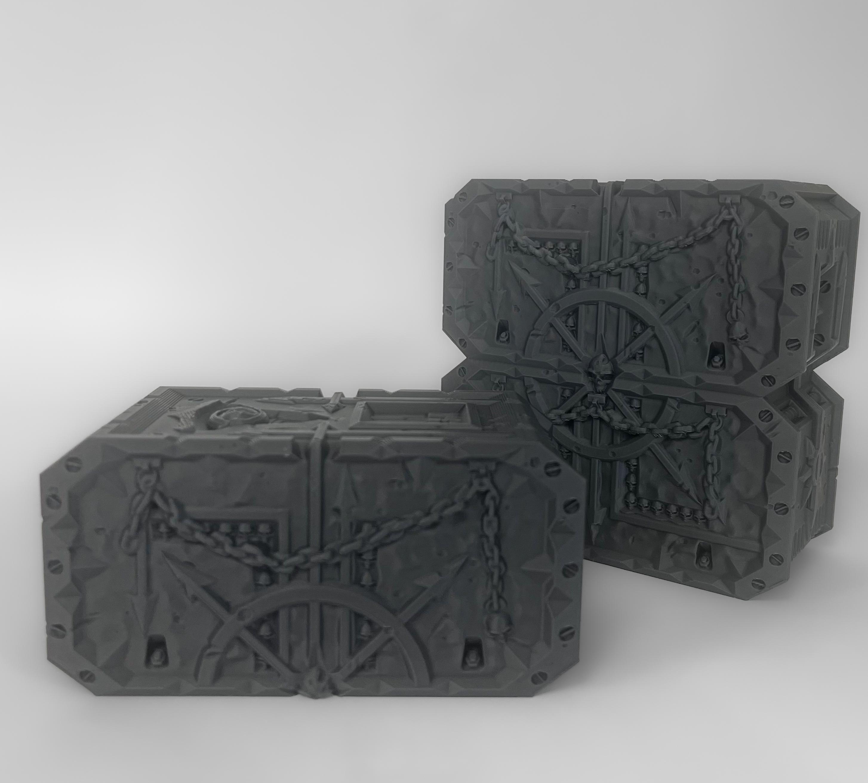 Décor Complet Warhammer 40K Chaos WTC Pliable 4x6x4 Par Proxyfactorum