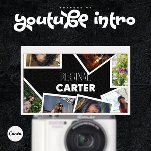 YouTube Branding Kit | Editable Intro and Outro | Editable With Canva | 2025 YouTube Intro