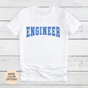 Engineer! T-Shirt in Multiple Colors & Sizes. Smart and Bold Gift Tee for Builders, Inventors, Problem Solvers, and STEM Enthusiasts.