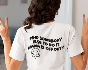 Retro mama svg png find somebody else svg sublimation design for moms funny svg png for dtf downloadable svg png for screen prints