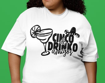 Cinco De Mayo SVG, Cinco De Drinko Svg, Fiesta SVG, Mexican SVG, Mexico Svg, Png, Svg Files For Cricut, Sublimation Designs Downloads