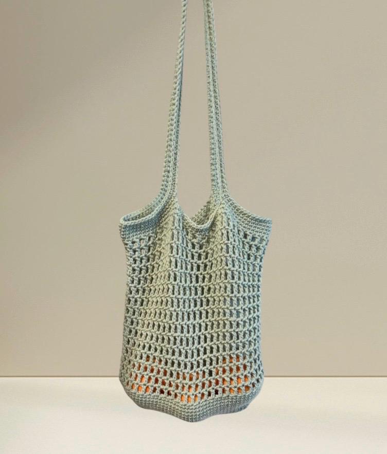 Crochet Pattern Mesh Market Bag Digital Download Pdf Pattern Etsy