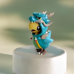 FFXIV Baby Chocobo Ryunosuke Minon 3D figure (unpainted resin garage kit)
