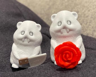 FFXIV Sin Beaver Figurine: Final Fantasy 3D Printed Gaming Desk Decor