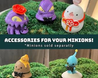 Accessories for your FFXIV minion+ figurines