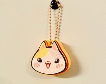 FFXIV Fat Cat Fidget Clicker Keychain