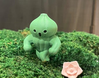 FFXIV 3D Tankardtender minion figurine, Dawntrail Cactuar art toy, cute baby Barreltender