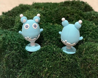 FFXIV 3D Drippy+ Art Toy, Artist Sculpted Fanart, Customizable Magnetic Figure, FF14 Y’shtola’s Minion in Mayota’s Relict, Unique Xmas Gift