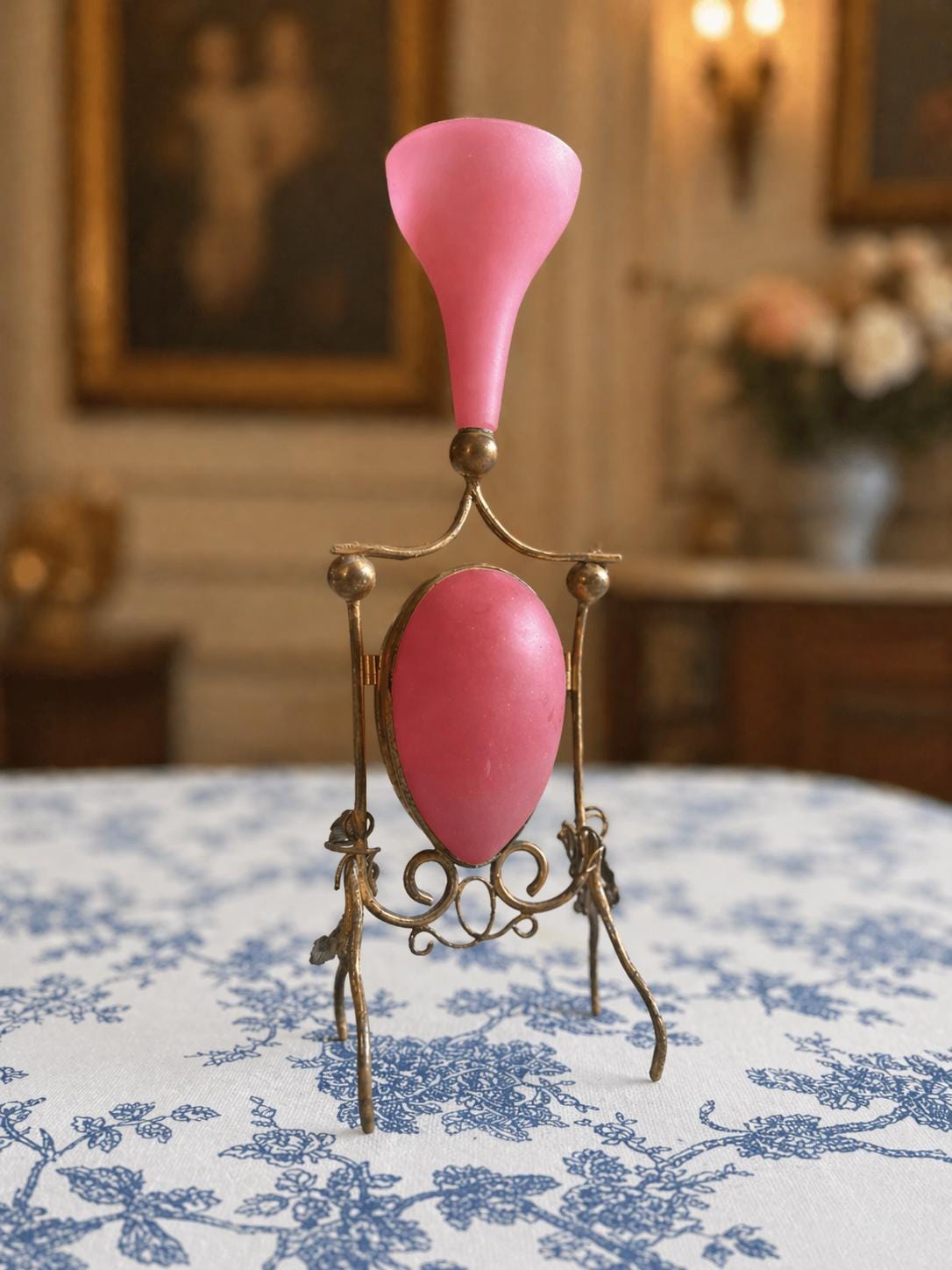 Antique French Opaline Vase - Etsy
