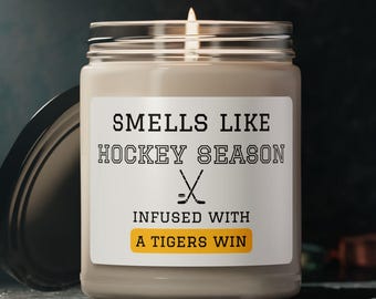 Colorado College Tigers Hockey Sojaljus, Gåva till Colorado College-fan, Colorado Tigers Hockeyljus, Colorado College, CC Tigers Hockey