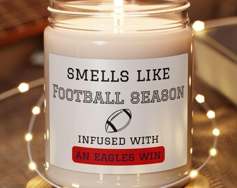 Allen Eagles Scented Soy Candle - Allen High School Game Day Decor