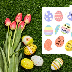 Printable Easter Coupons | Easter Egg Fillers | Easter Egg Hunt Coupons | Kids Coupons | Easter Egg Tokens | Easter Bunny Coupon Rewards
