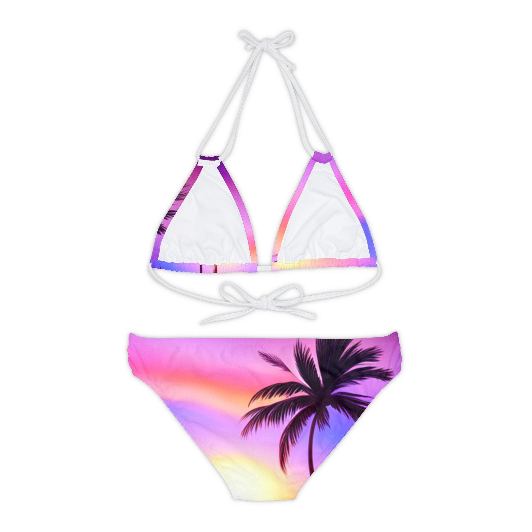 Sunset String Beautiful Sunset String Bikini Set - Etsy