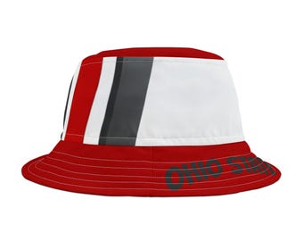 Ohio State Bucket Hat, Buckeyes, Unisex bucket hat, Ohio State Hat
