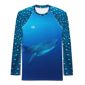 Blue Whale Ruffle Rashguard main image 0