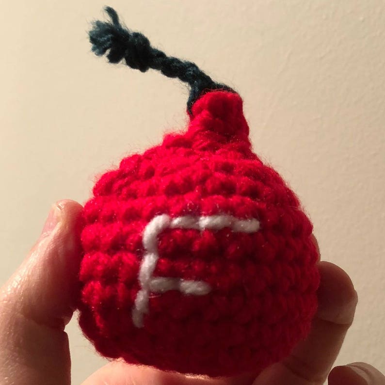 Crocheted F-Bombs Cat Toys, stuffed with catnip image 5
