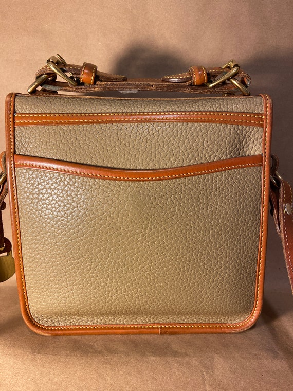 Dooney and Bourke Square Beige Carrier - image 2