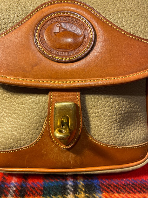 Dooney and Bourke Square Beige Carrier - image 4