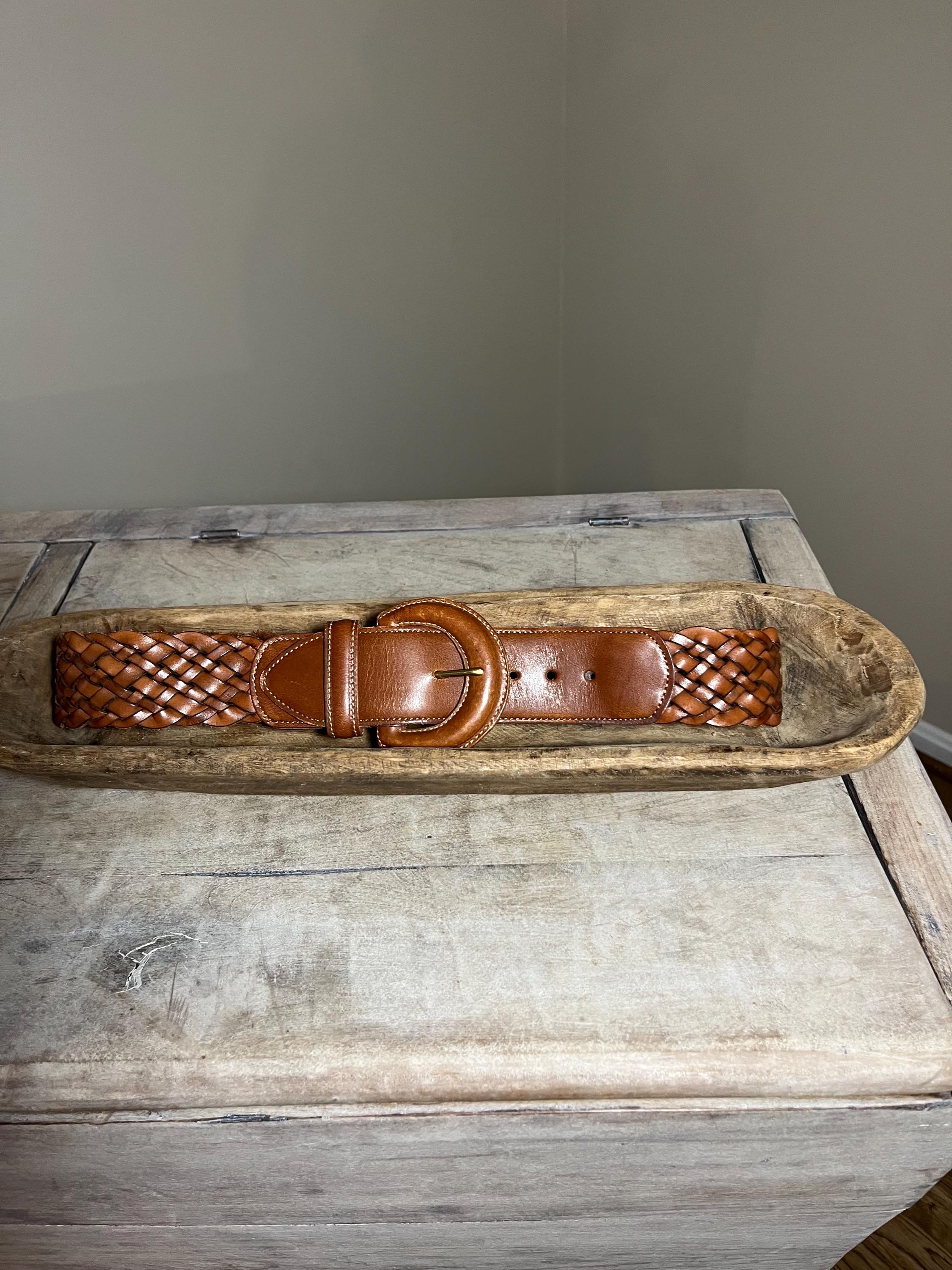 Coach Braided Belt - Etsy