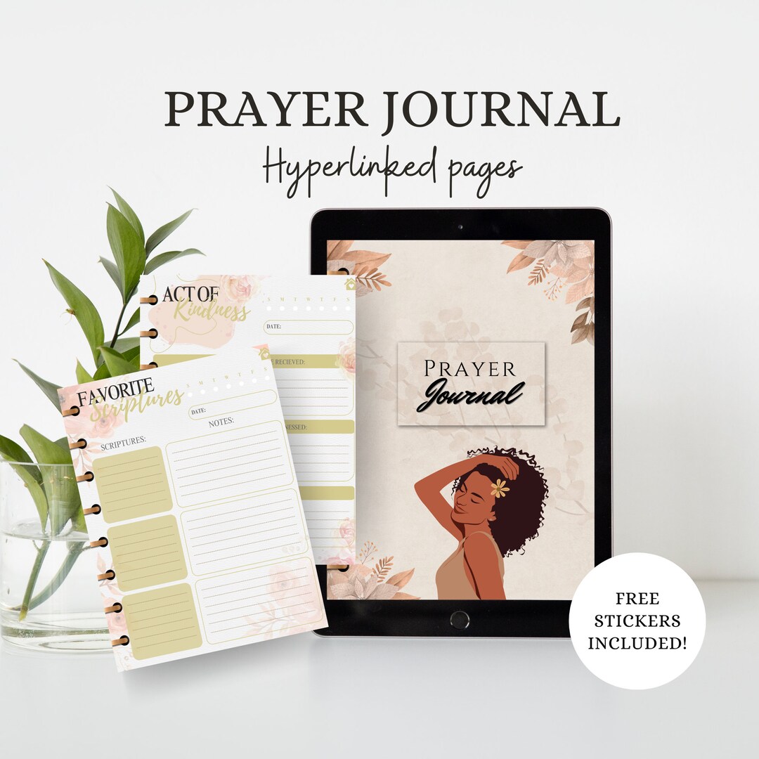 Digital Prayer Journal Spiritual Journey Goodnotes & Touchnotes iPad ...