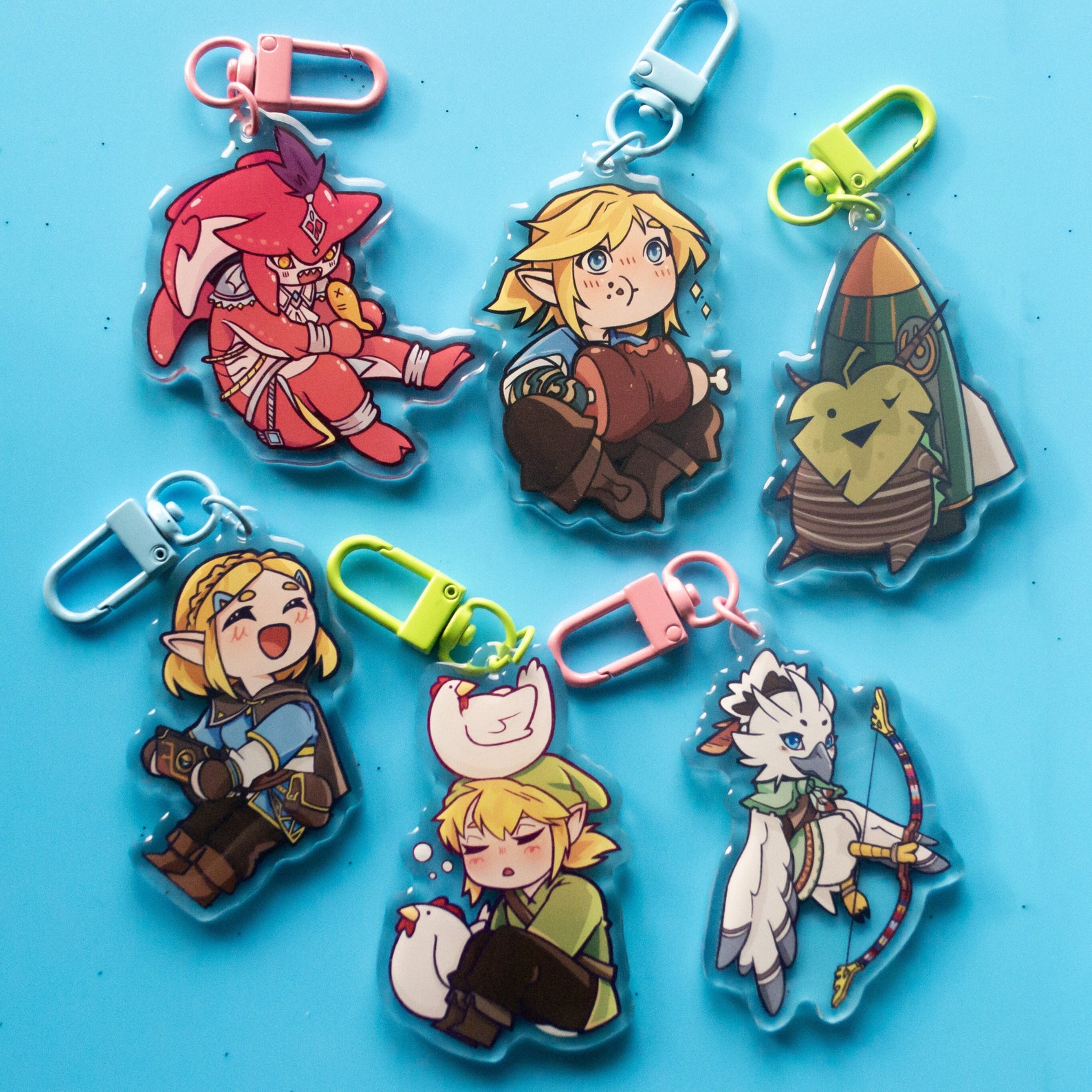 Legend Of Zelda Character Charms Etsy Legend Of Zelda Character Charms Etsy